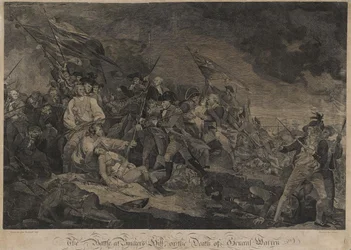 The Battle at Bunkers Hill, or The Death of General Warren